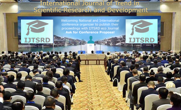 IJTSRD-Conference- Proposal